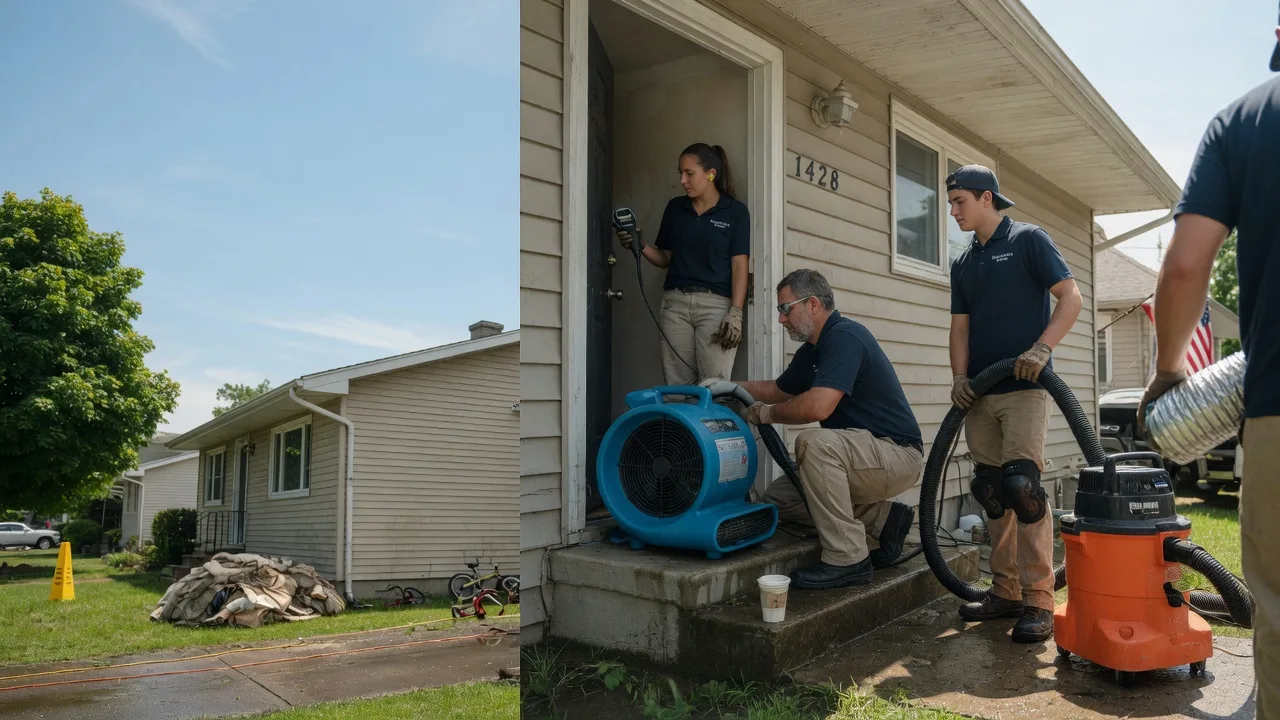 Water Damage Restoration in Sugar Run, PA near me